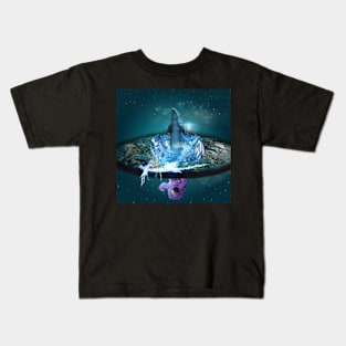 Flat Earth Kids T-Shirt